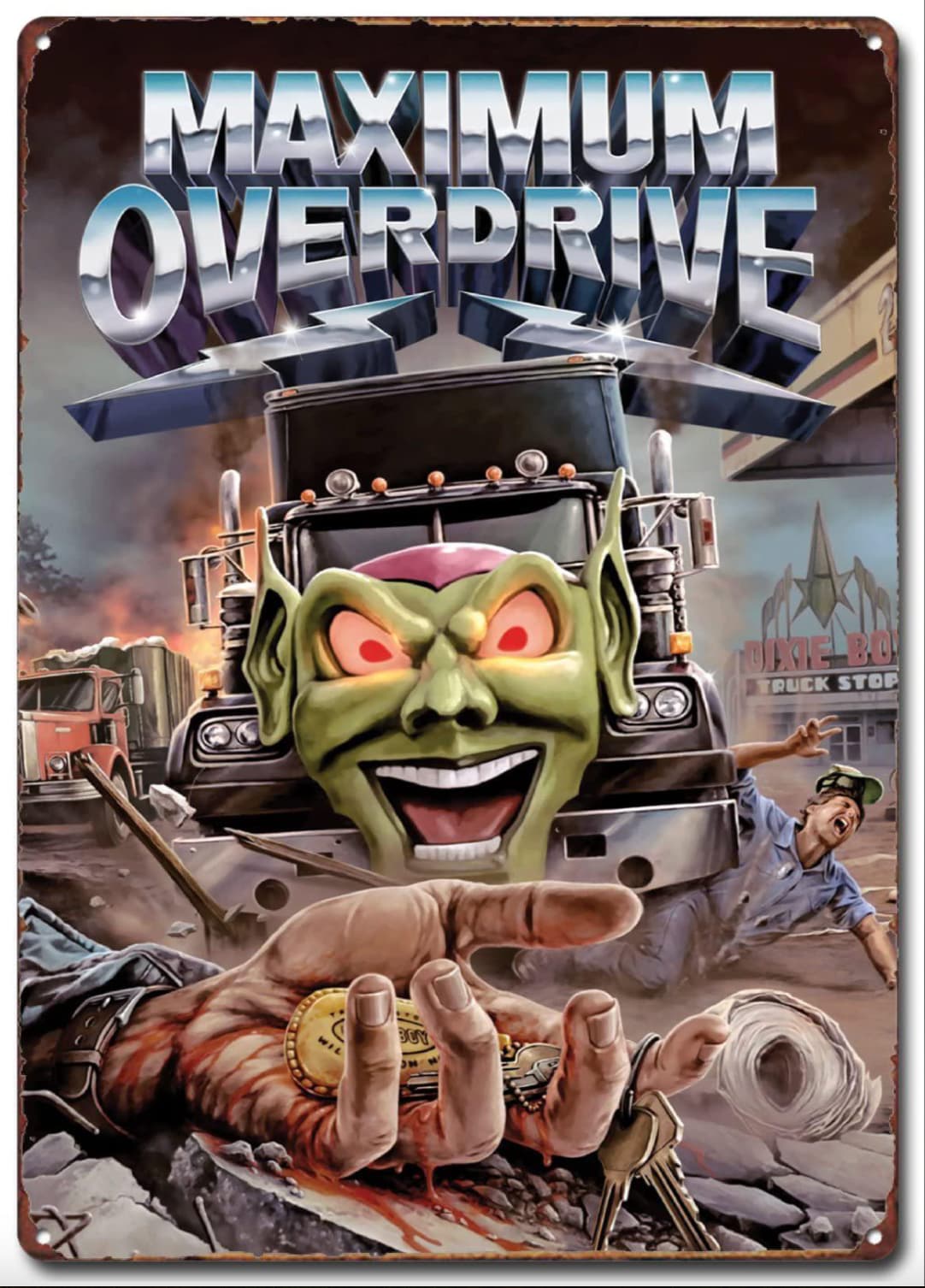 maximum overdrive blu ray - Maximum Overdrive Wil Boy Ixie Bo Truck Stop